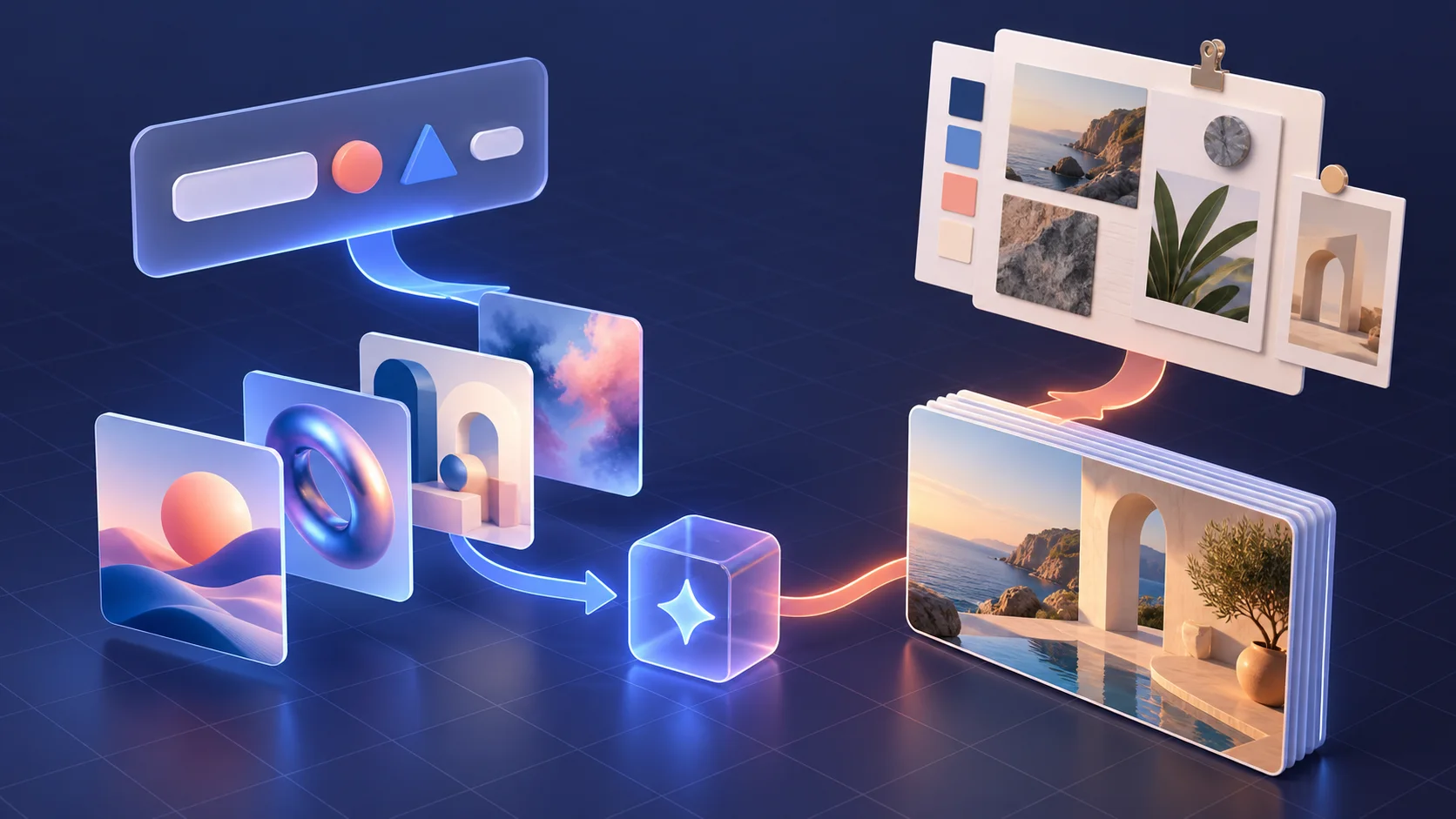 GPT Image 2.5 Flare-Workflow mit Referenzbild