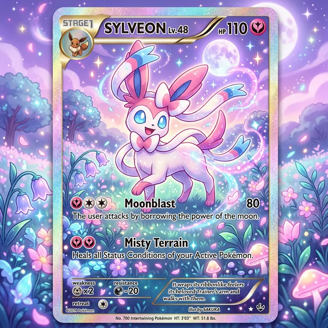 생물 아트와 카드 레이아웃이 점진적으로 개선되는 AI Pokemon 카드